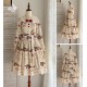 Miss Point Strawberry Pictorial Blouse Salopette JSK and One Piece(Reservation/2 Colours/Full Payment Without Shipping)